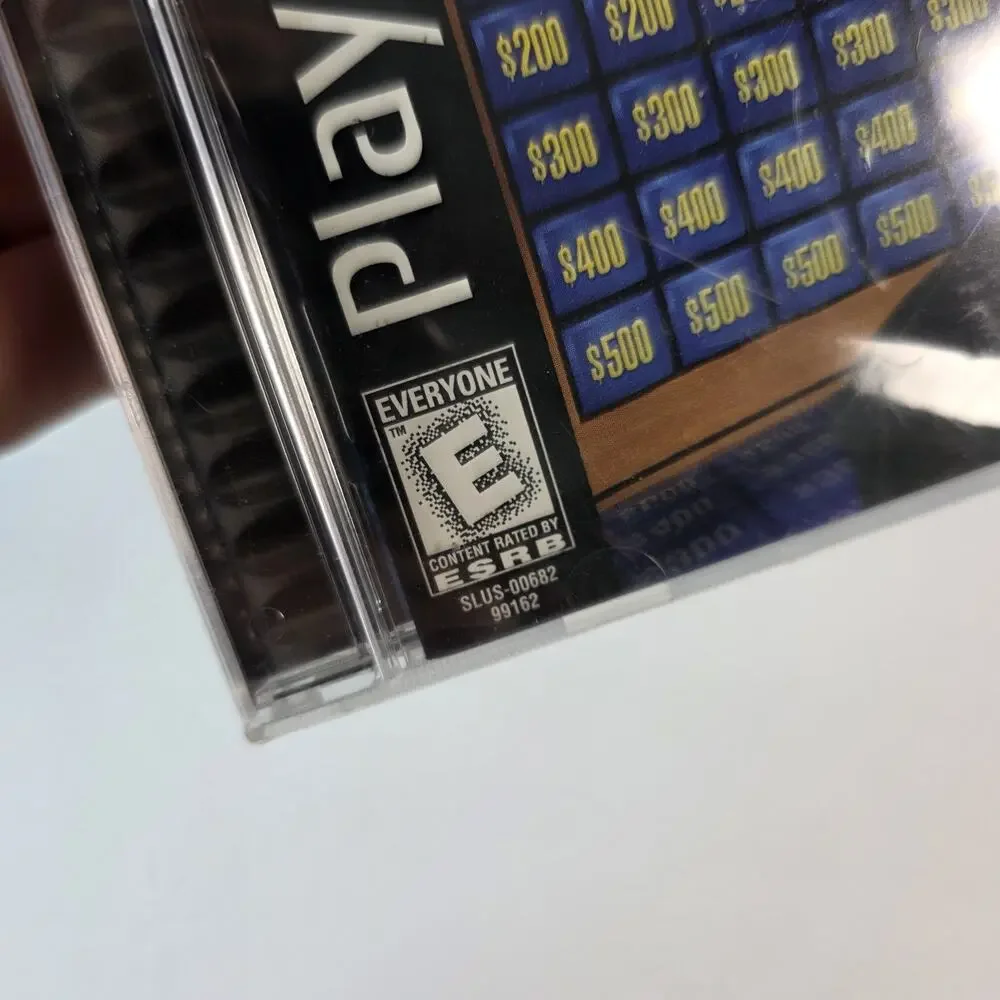 Jeopardy! (Sony Playstation 1 PS1 Jeopardy) Brand New, Factory Sealed